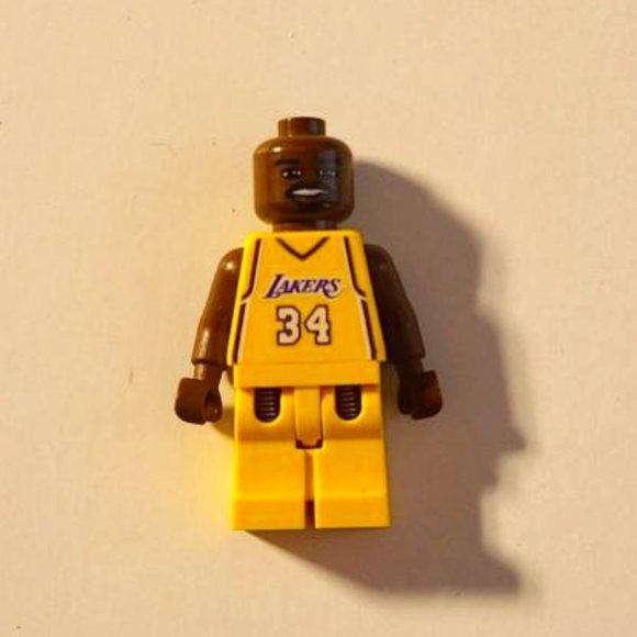 2003 Lego Los Angeles Lakers Shaq #34 - Picture 1 of 2